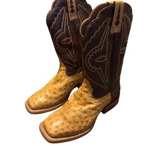 Ostrich Exotic Leather- Ariat Cowboy Boots 

Brand New
Never Worn